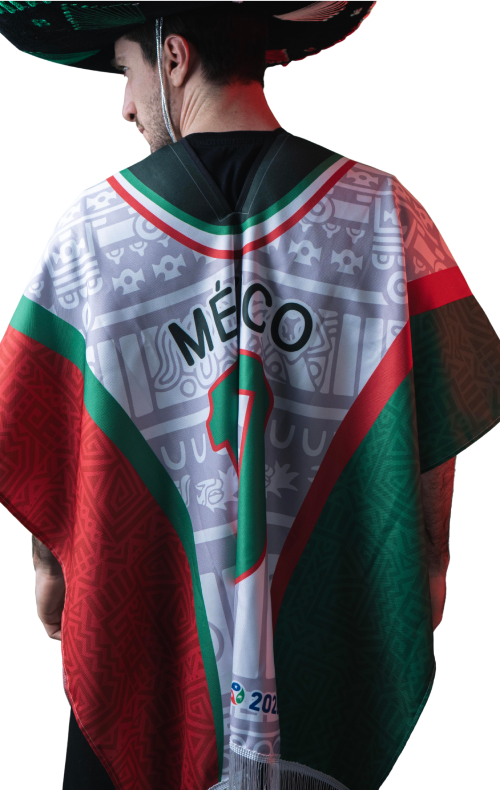 Sarape Edición México Color Blanco