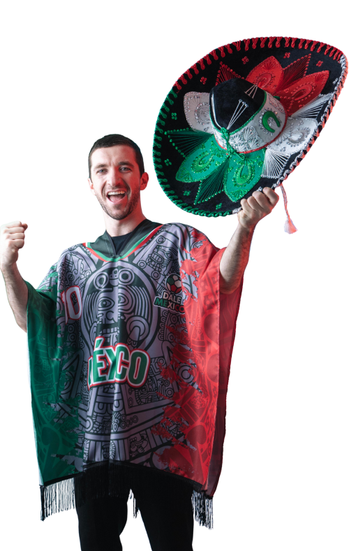 Sarape Edición México Color Negro