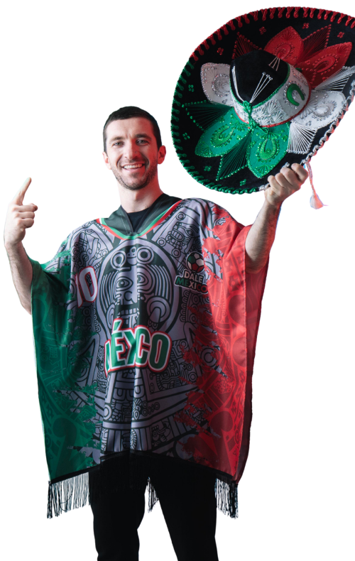 Sarape Edición México Color Negro