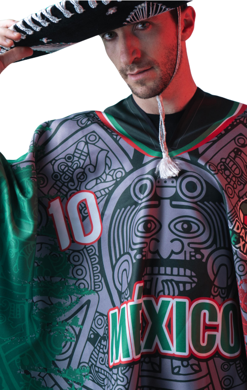 Sarape Edición México Color Negro